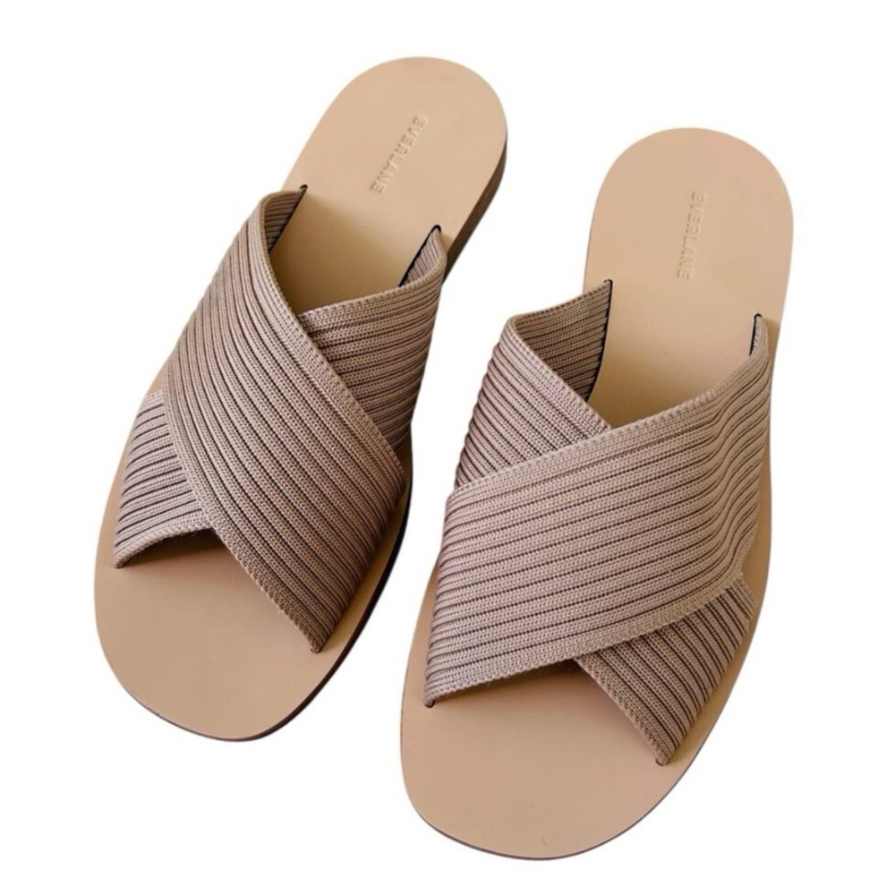 Everlane The Day Crossover Sandal Reknit Light Taupe